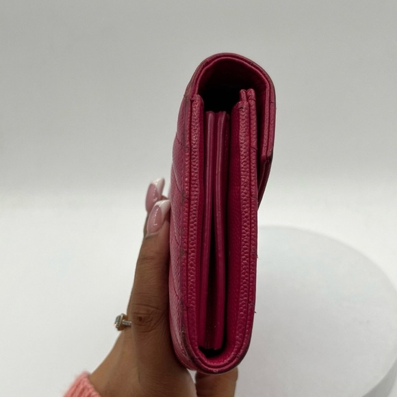 YSL Envelop Wallet Hot Pink​​​​ - Picture 4 of 7